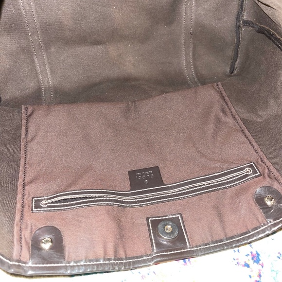 Gucci Joy tote bag in GG supreme coated canvas dark brown - Picture 5 of 16